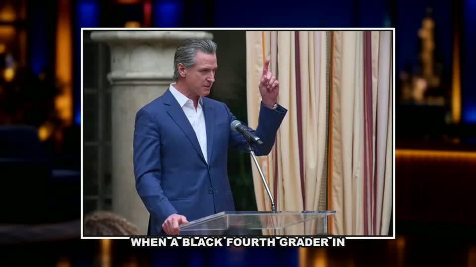 A frame from our Political Commentary sample